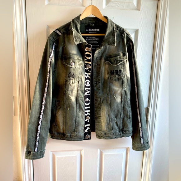 mario morato Other - MARIO MORATO  Men’s Denim Jacket size Large in excellent condition premium brand
